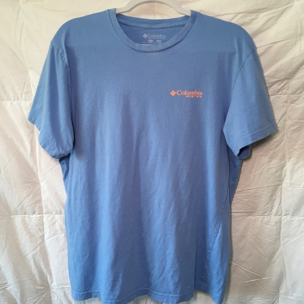 Columbia Men’s PFG Triangle Back Graphic Short Sleeved T-shirt Size Large